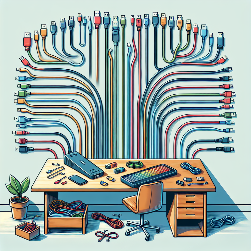 What is the Best Way to Manage Cables When Using a USB Expander?